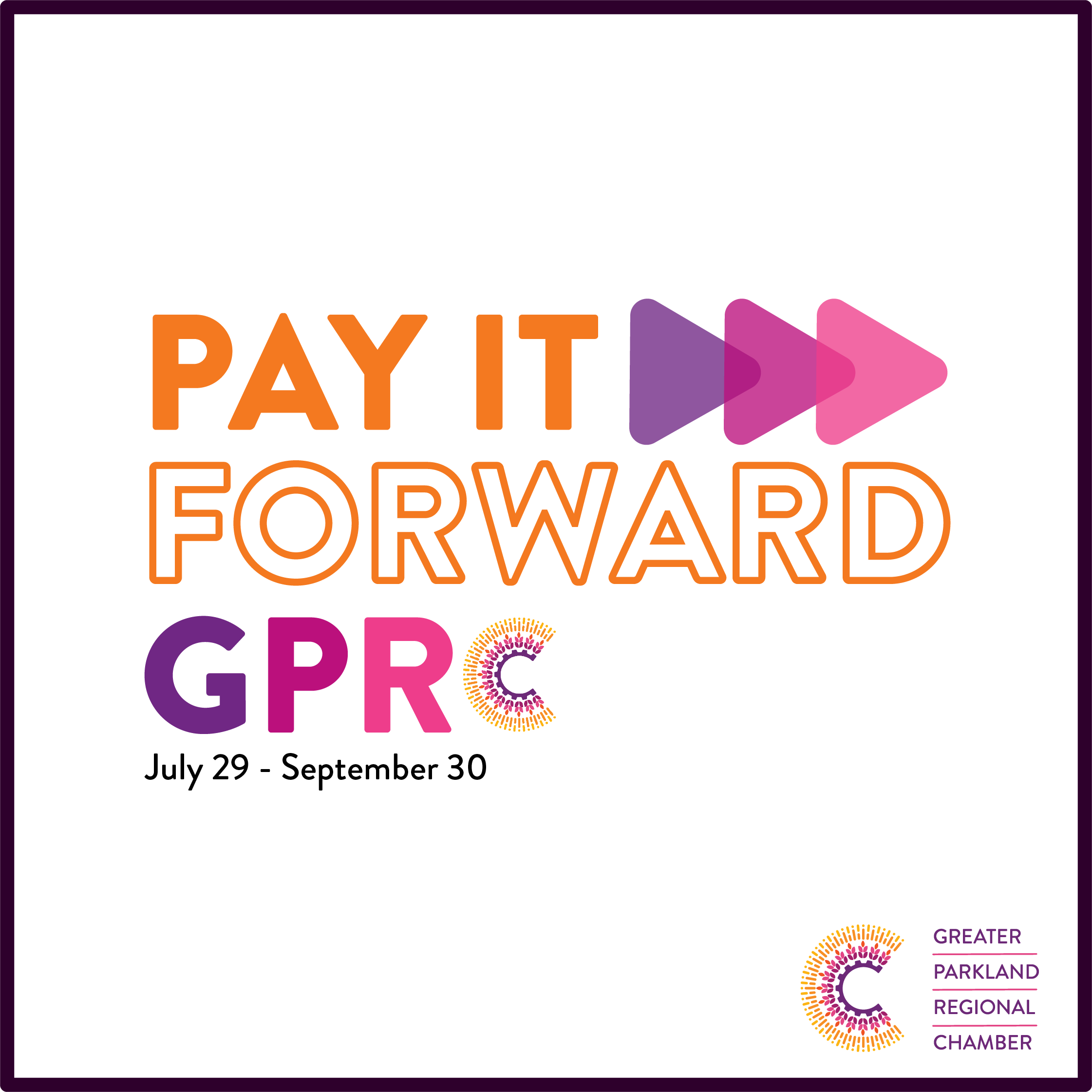 pay it forward gprc