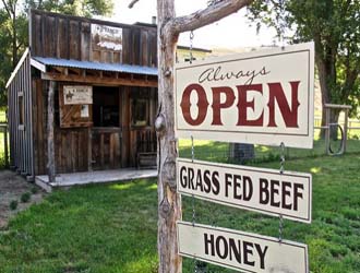 Ranch Local Farm Food Booth