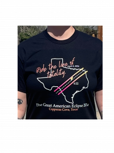 Solar Eclipse Totality Black T-Shirt