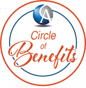 Circle of Benefits 3Ds Logo Circle of Benefits
