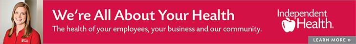 Independent Health Red Shirt Banner Ad