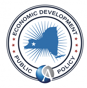 Economic Development and Public Policy Circle logo with Amherst Chamber logo at bottom