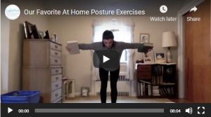 At Home Posture Exercises