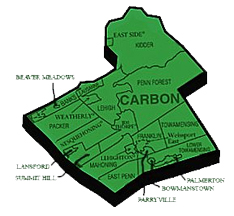 Carbon County Community Map