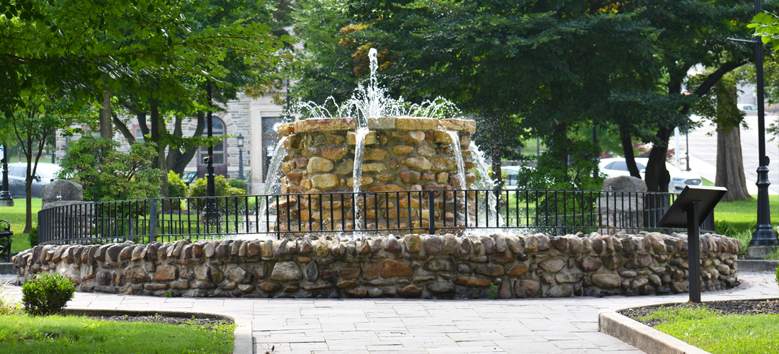 Lehighton Borough Park Fountain