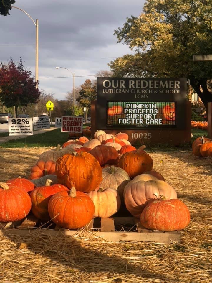 Our Reedemer Pumpkin Patch ad
