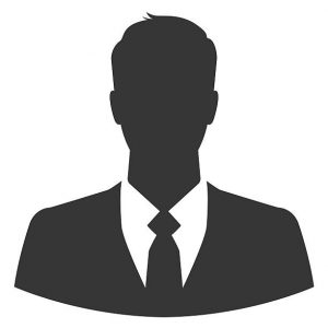 Businessman silhouette as avatar or default profile picture Businessman silhouette as avatar or default profile picture