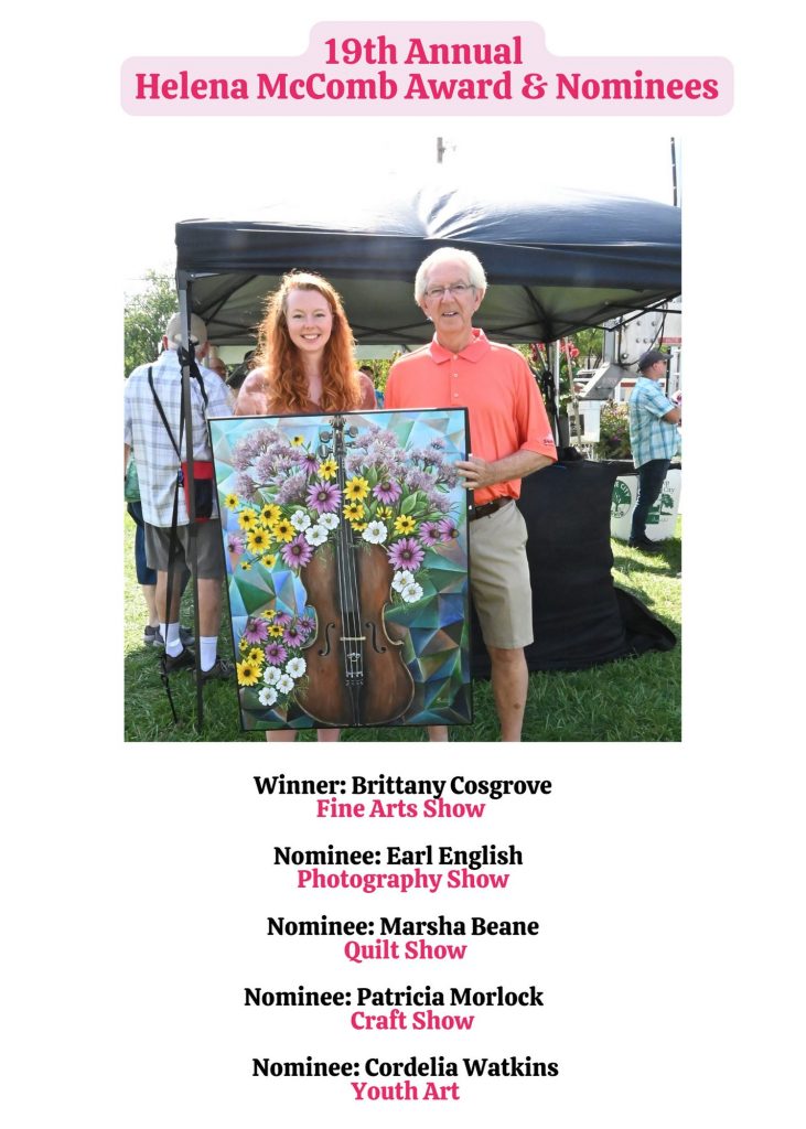GROVE CITY AREA CHAMBER OF COMMERCE 43RD ANNUAL ARTS IN THE ALLEY QUILT SHOW Winner (25)