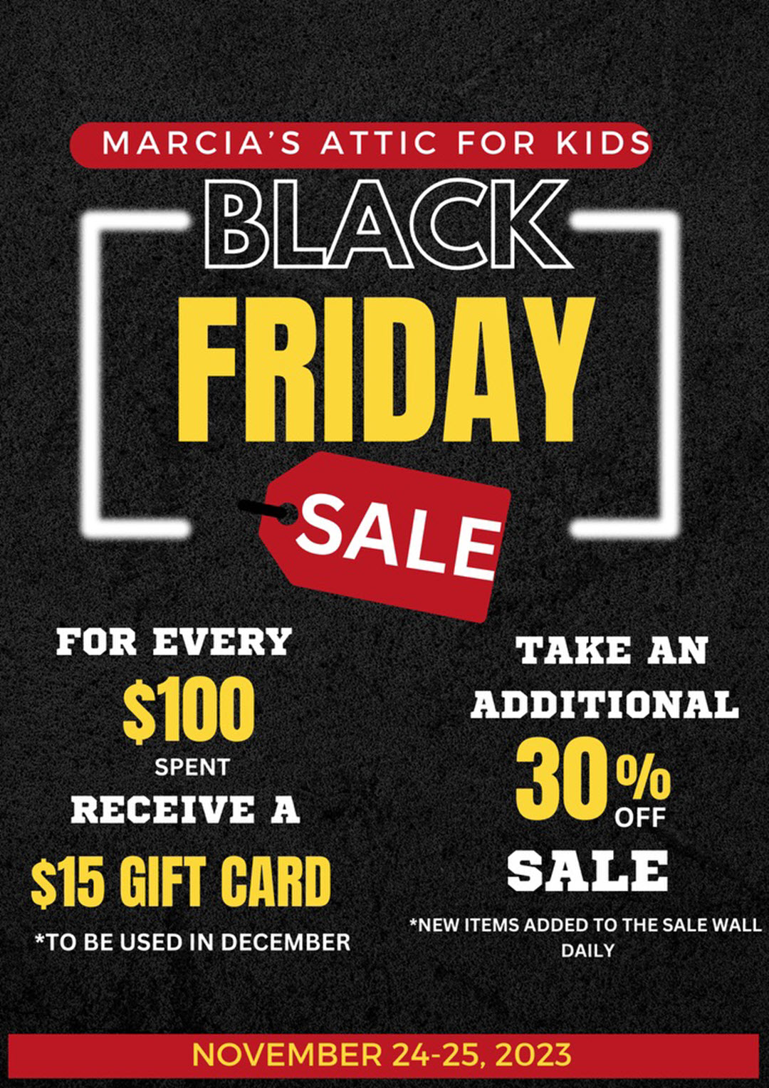 2023-11 Black Fri Marcia_s Attick Kids