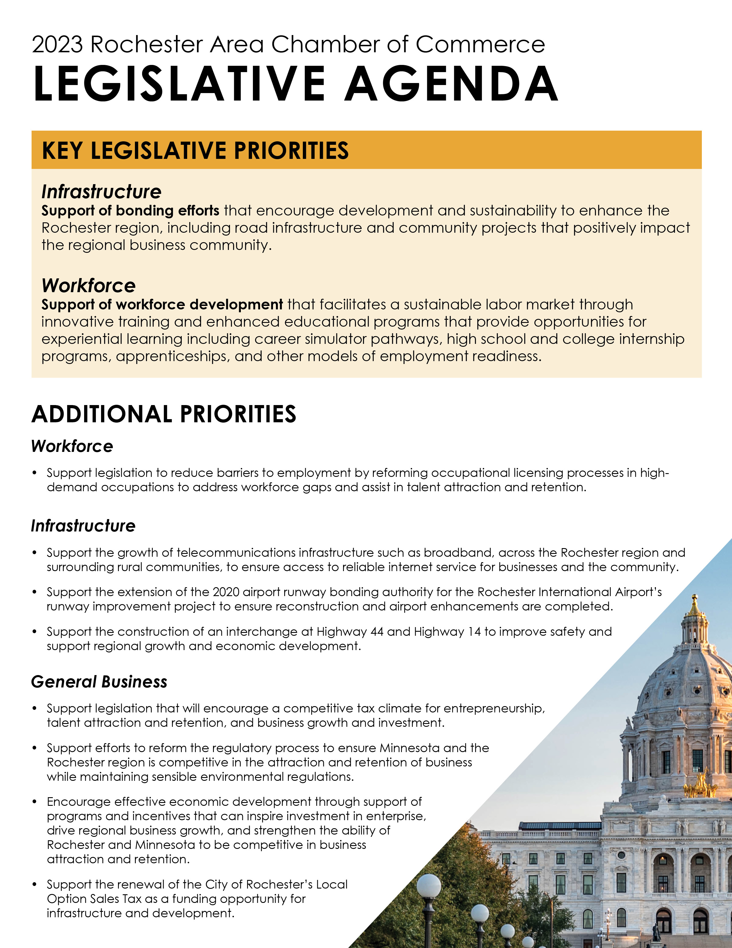 2023 Legislative Agenda - Web