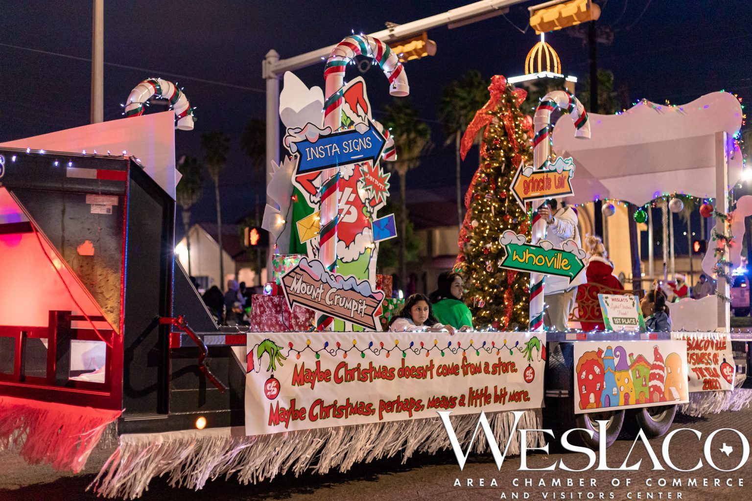 Weslaco Lighted Christmas Parade Weslaco Area Chamber of Commerce