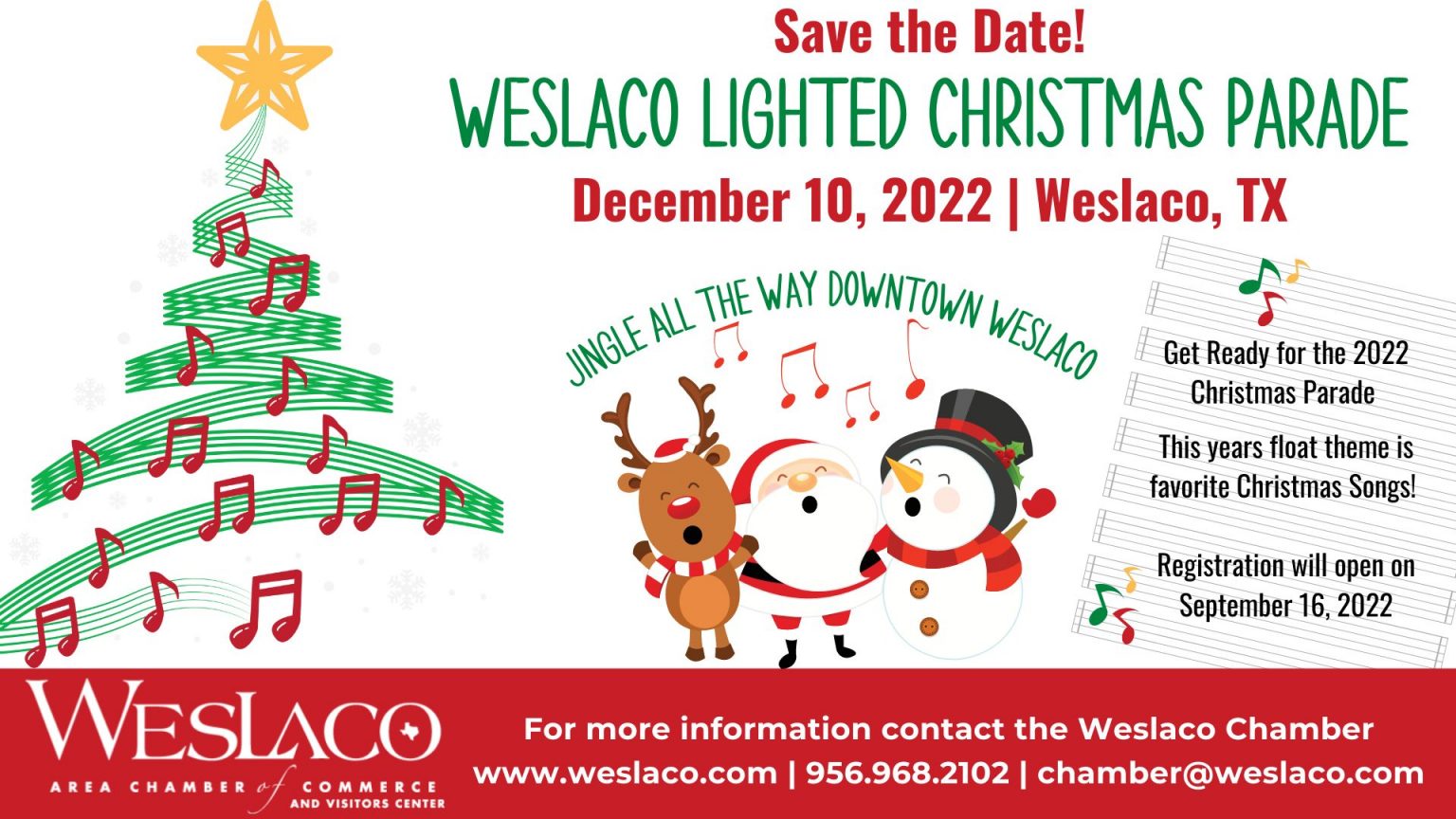 Weslaco Lighted Christmas Parade Weslaco Area Chamber of Commerce