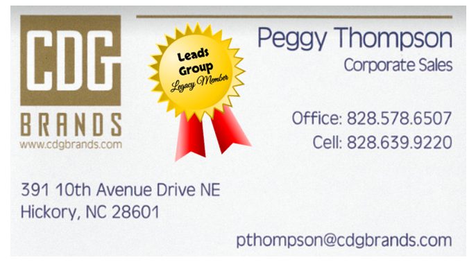Peggy Thompson Card 2
