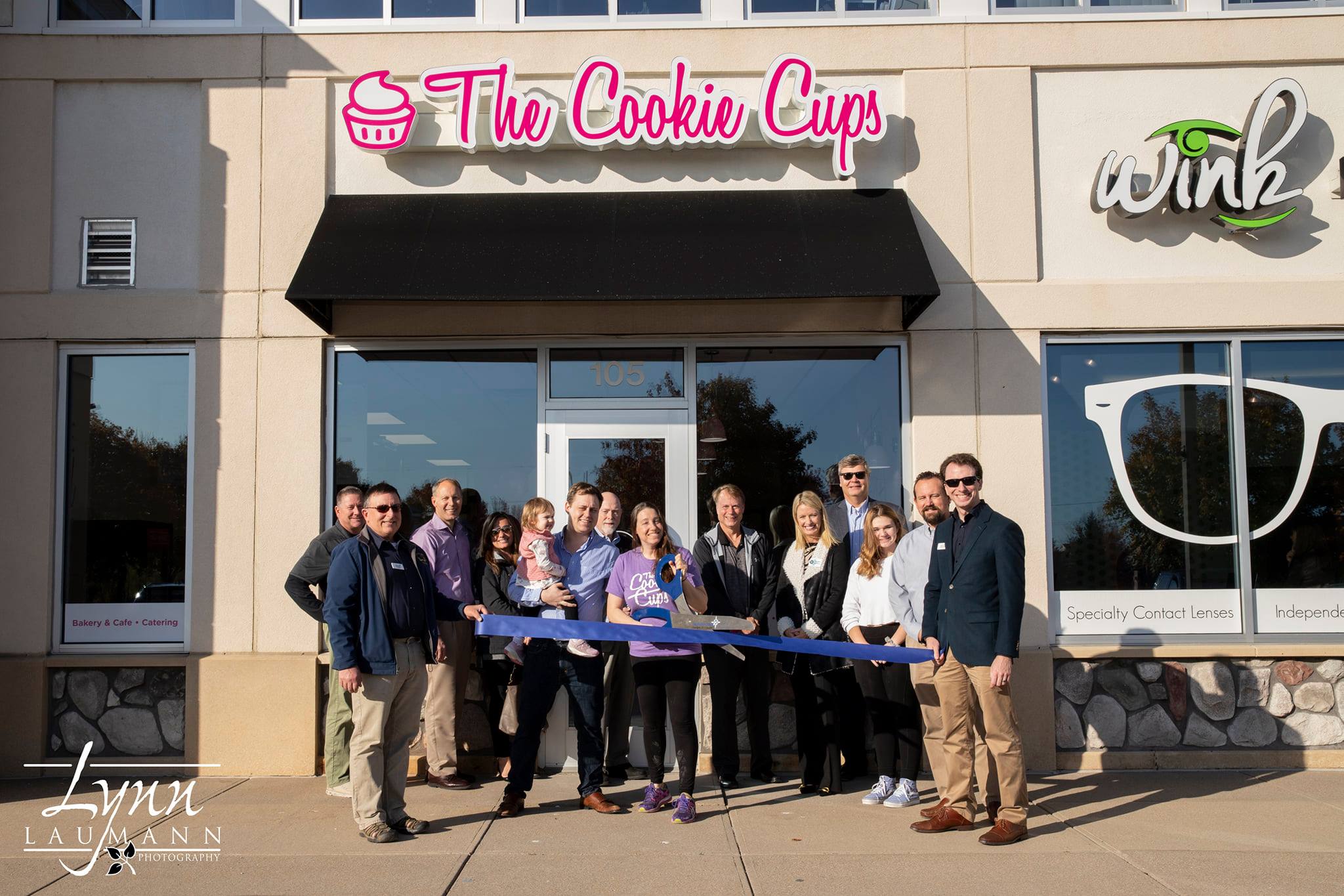 The Cookie Cups ribbon cutting The Cookie Cups Ribbon Cutting