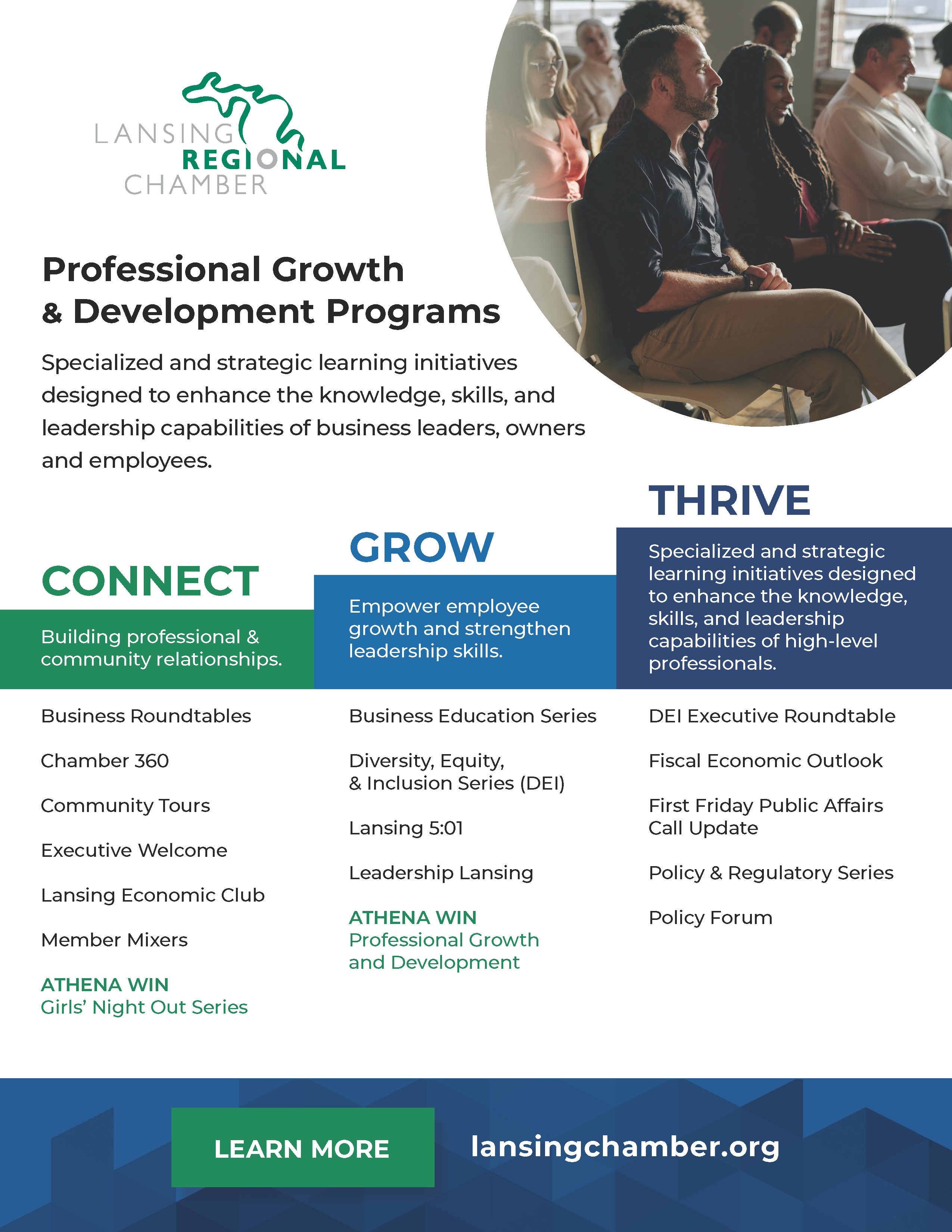 2024 Professional Growth and Development Flyer