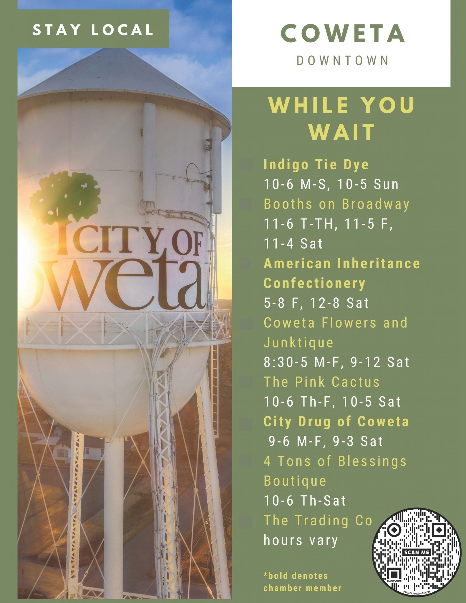 Downtown Coweta Coweta Chamber of Commerce