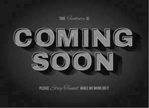 Vintage movie or retro cinema text effect coming soon sign Vintage movie or retro cinema text effect coming soon sign