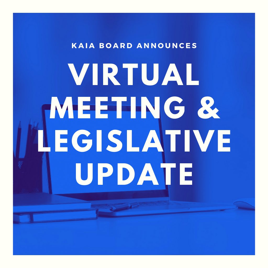 Virtual Meeting Announced image