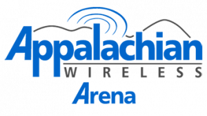 Appalachian Wireless Arena Logo 3 - Stacked