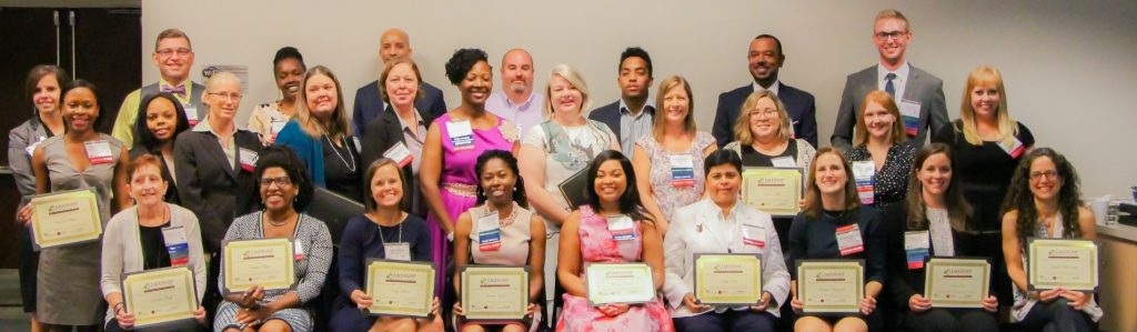 The Leadership Chapel Hill-Carrboro Class of 2018 at the Graduation Ceremony on August 23, 2018 at the Friday Center in Chapel Hill, NC.