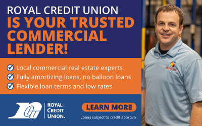 Royal Credit Union is your trusted commercial lender!