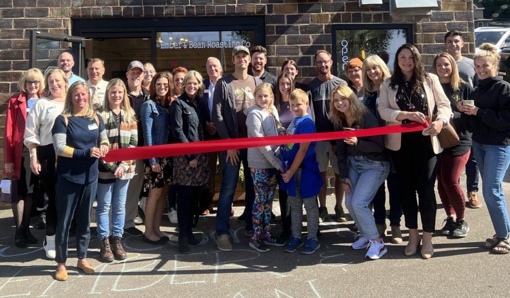 Ribbon Cutting - Ember &amp; Bean Roasting Co.