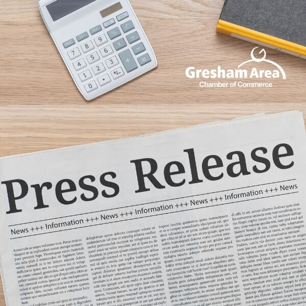 Gresham Area Press Release