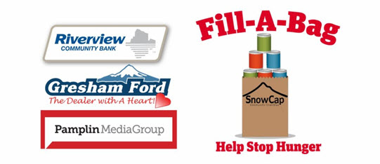 Fill-A-Bag Food Drive for SnowCap Community Charities