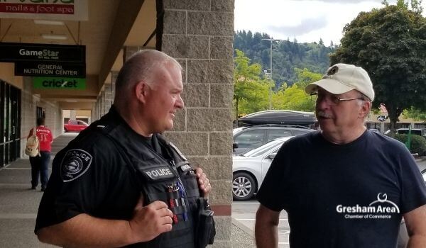 Gresham Area Adopt-A-Cop with the Gresham Area Chamber of Commerce