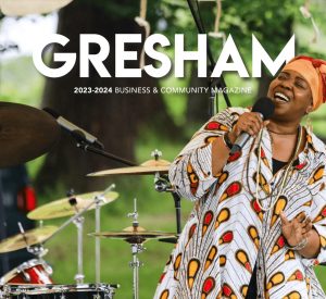 Gresham Oregon Area 2023-2024 Business and Community Magazine Cover Image
