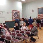 people networking at Coffee & Conversation event