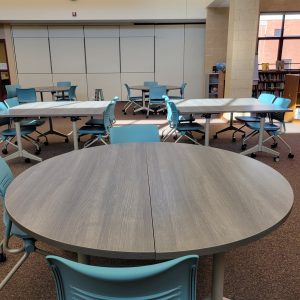 New Tables in Careeer Cafe