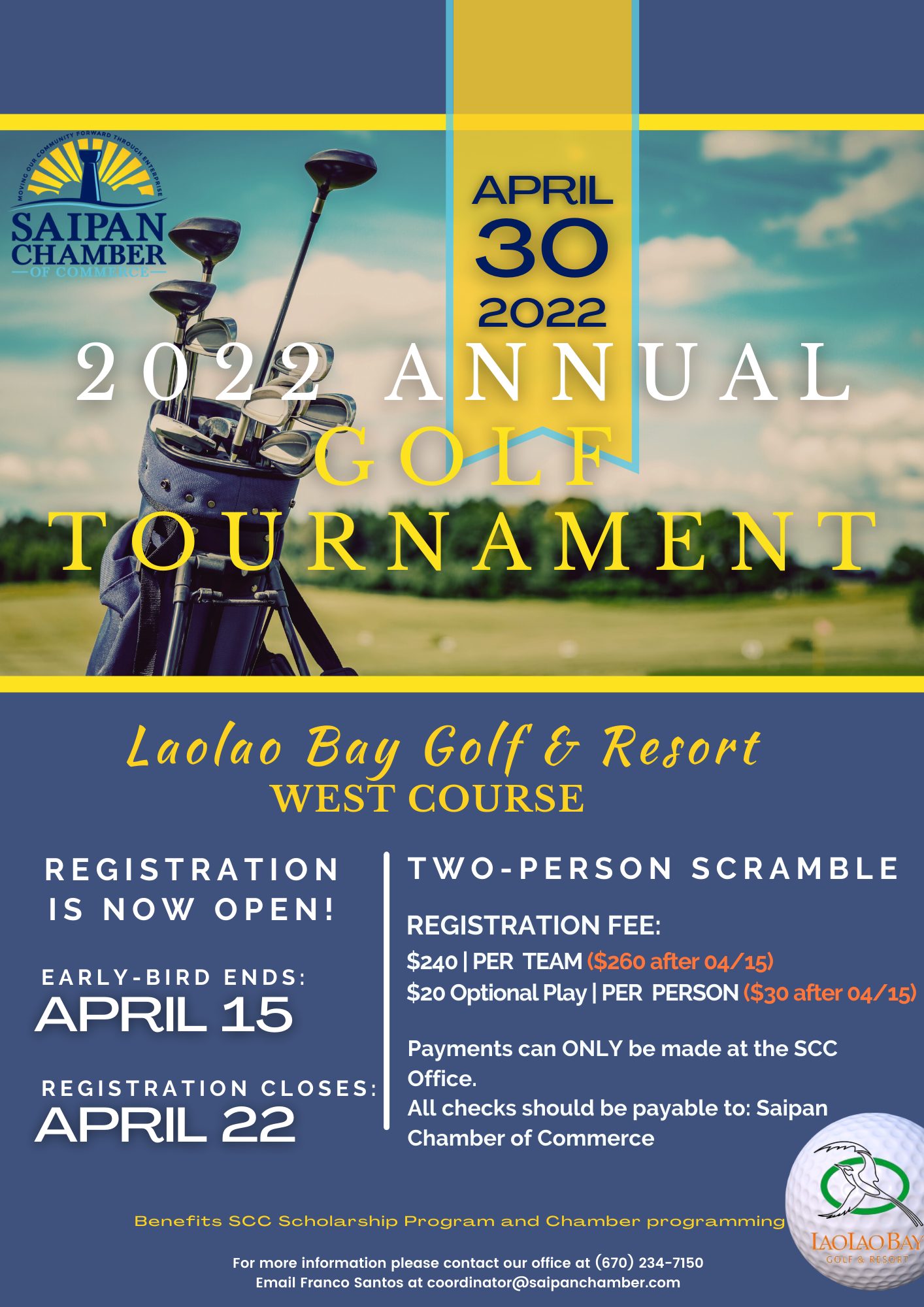 Golf - Tournament Flyer