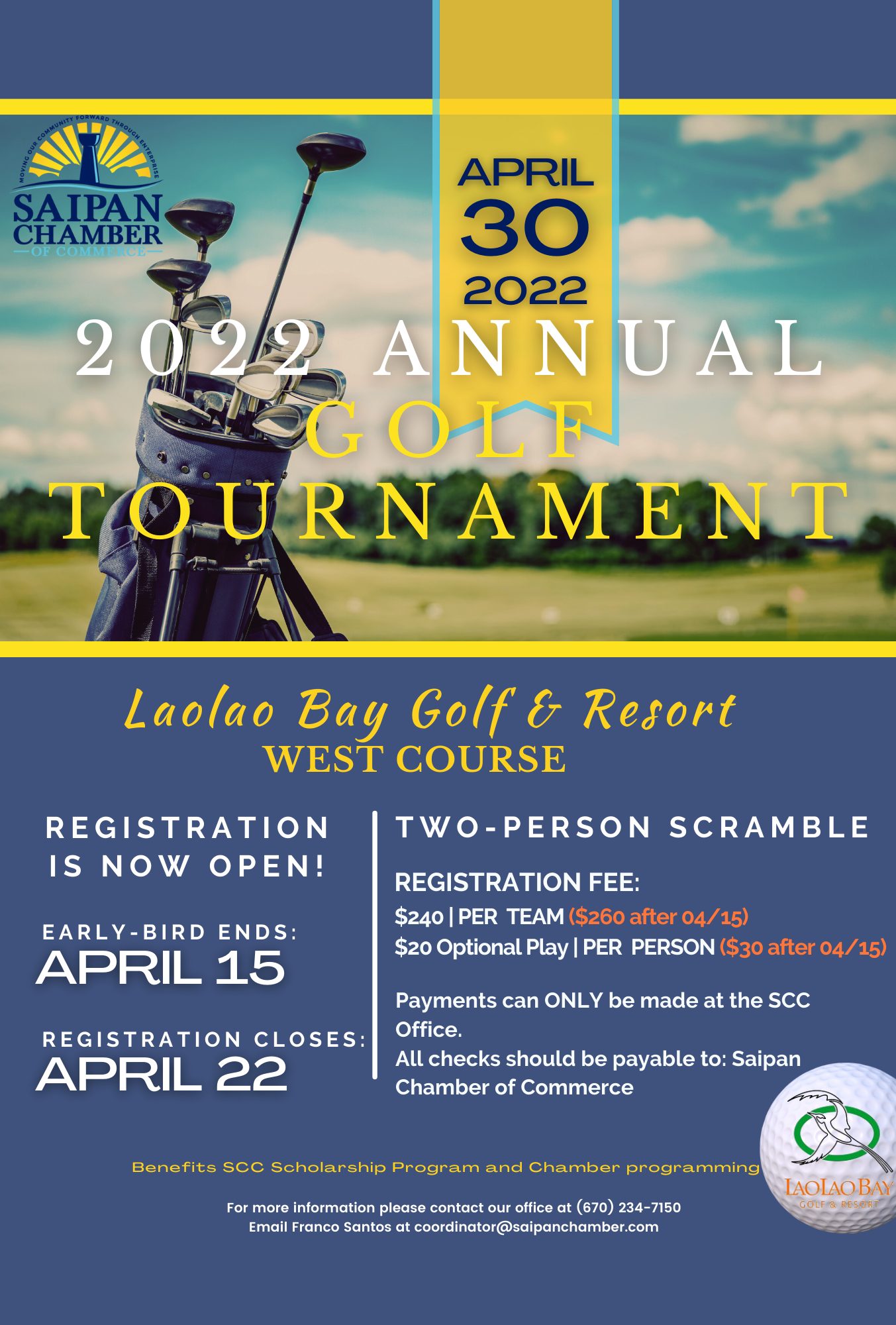 PNG Golf - Tournament Flyer (11.5 × 17 in)