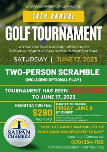 2023 Golf Tournament Flyer - June 17