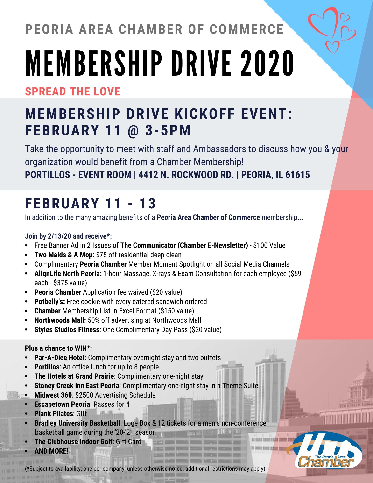 PACC Membership Drive - Peoria Area Chamber of Commerce