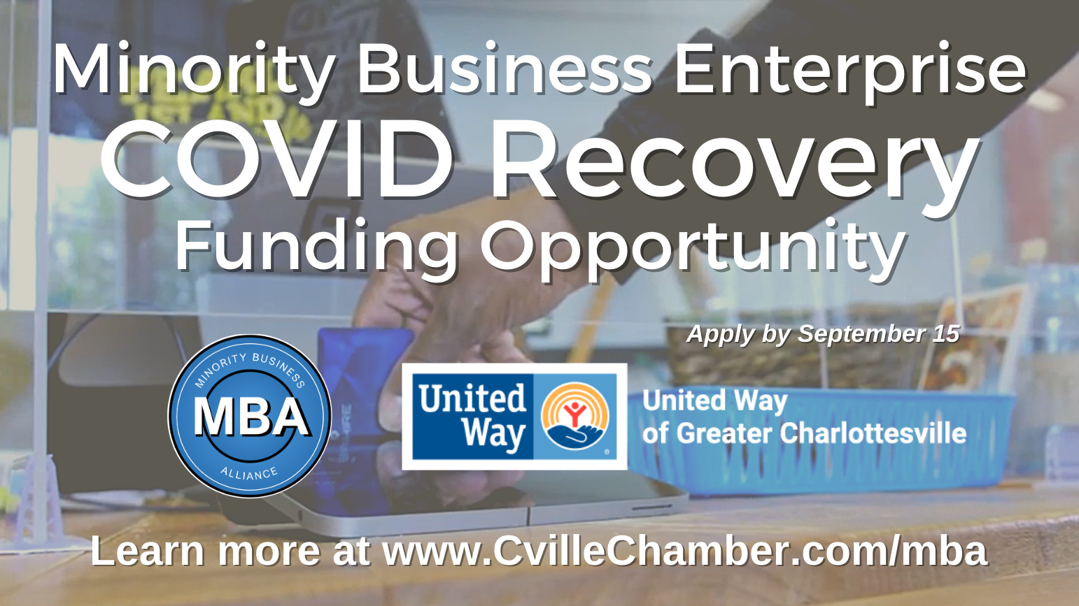 Minority Business COVID Recovery Grant banner