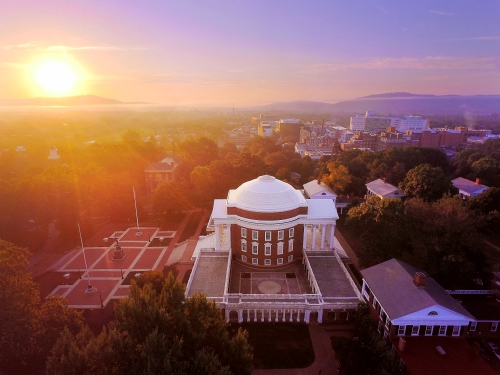 Rotunda Sunrise by Skyclad Aerial