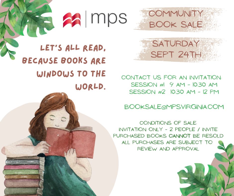 Chamber Spotlight: MPS Community Book Sale - Charlottesville Regional ...