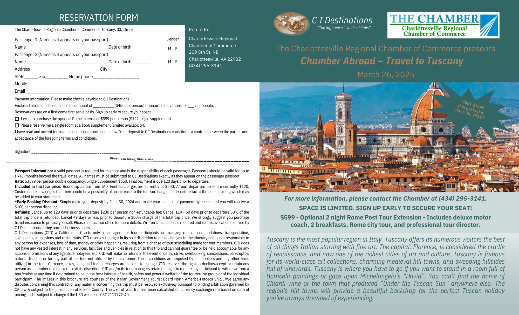 Chamber Abroad 2025 Tuscany Reservation p1