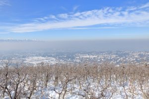 Wintertime inversion in the Salt Lake Valley in Utah Wintertime inversion in the Salt Lake Valley in Utah
