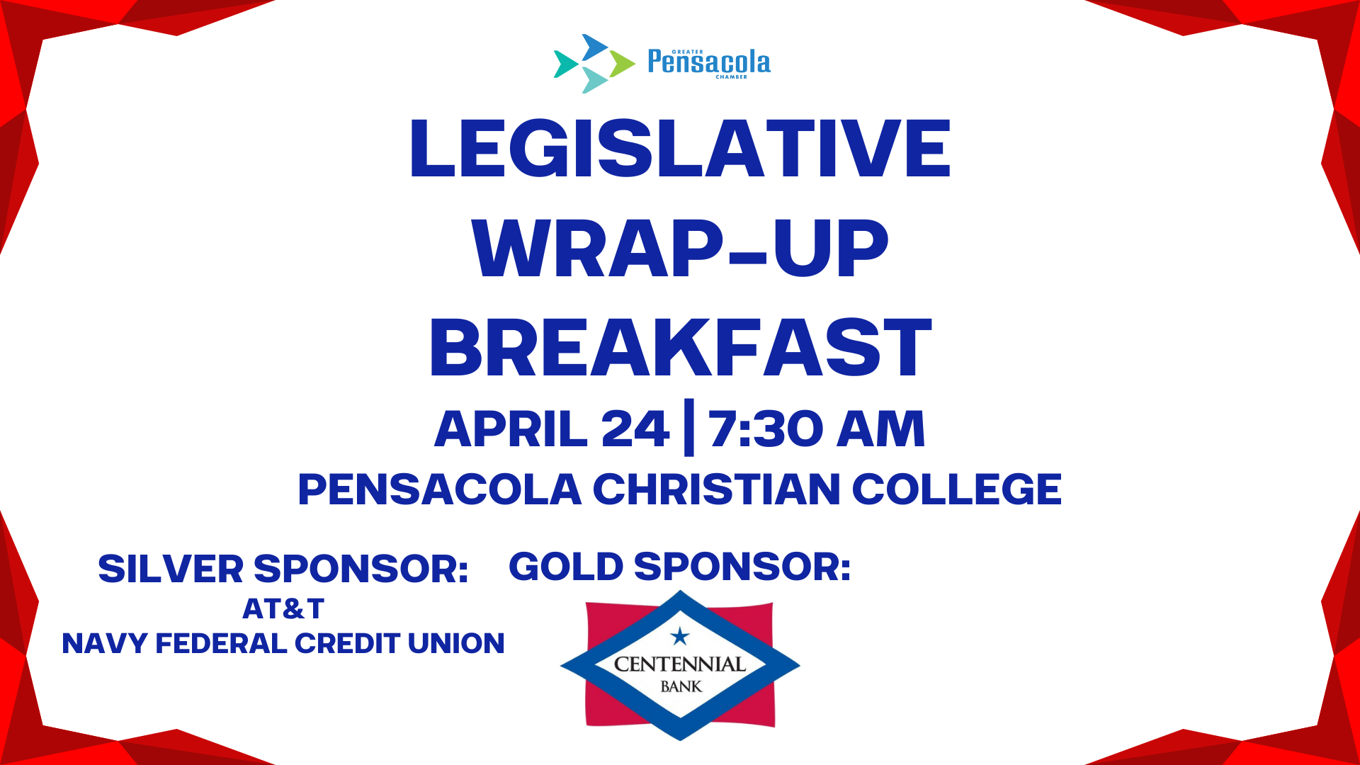 Legislative wrap-up breakfast 2024