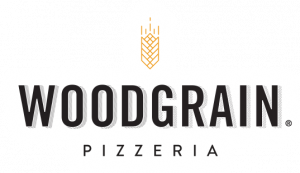 woodgrain pizza logo