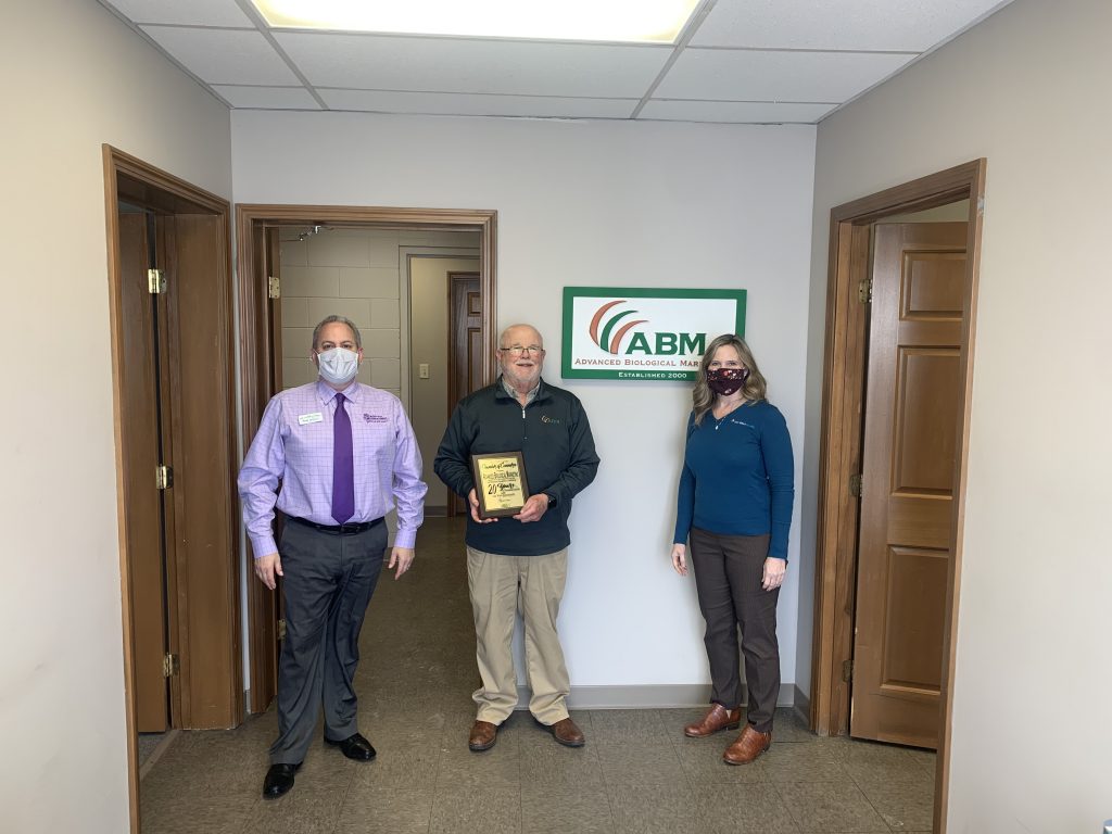 Advanced Biological Marketing: 20 Year Milestone Award