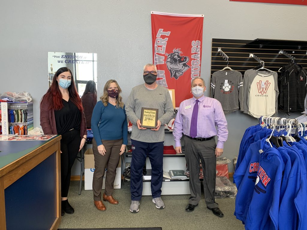 Northwest Ohio Welch Trophy: 20 Years Milestone Award