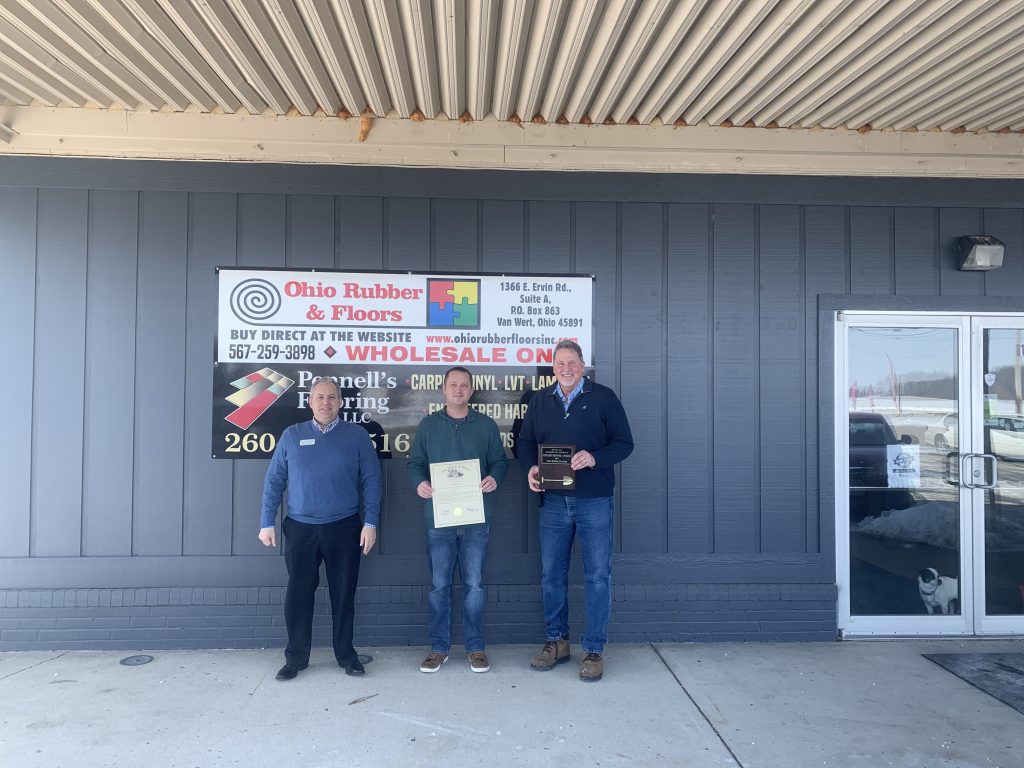 Ohio Rubber Floors: Golden Shovel Award