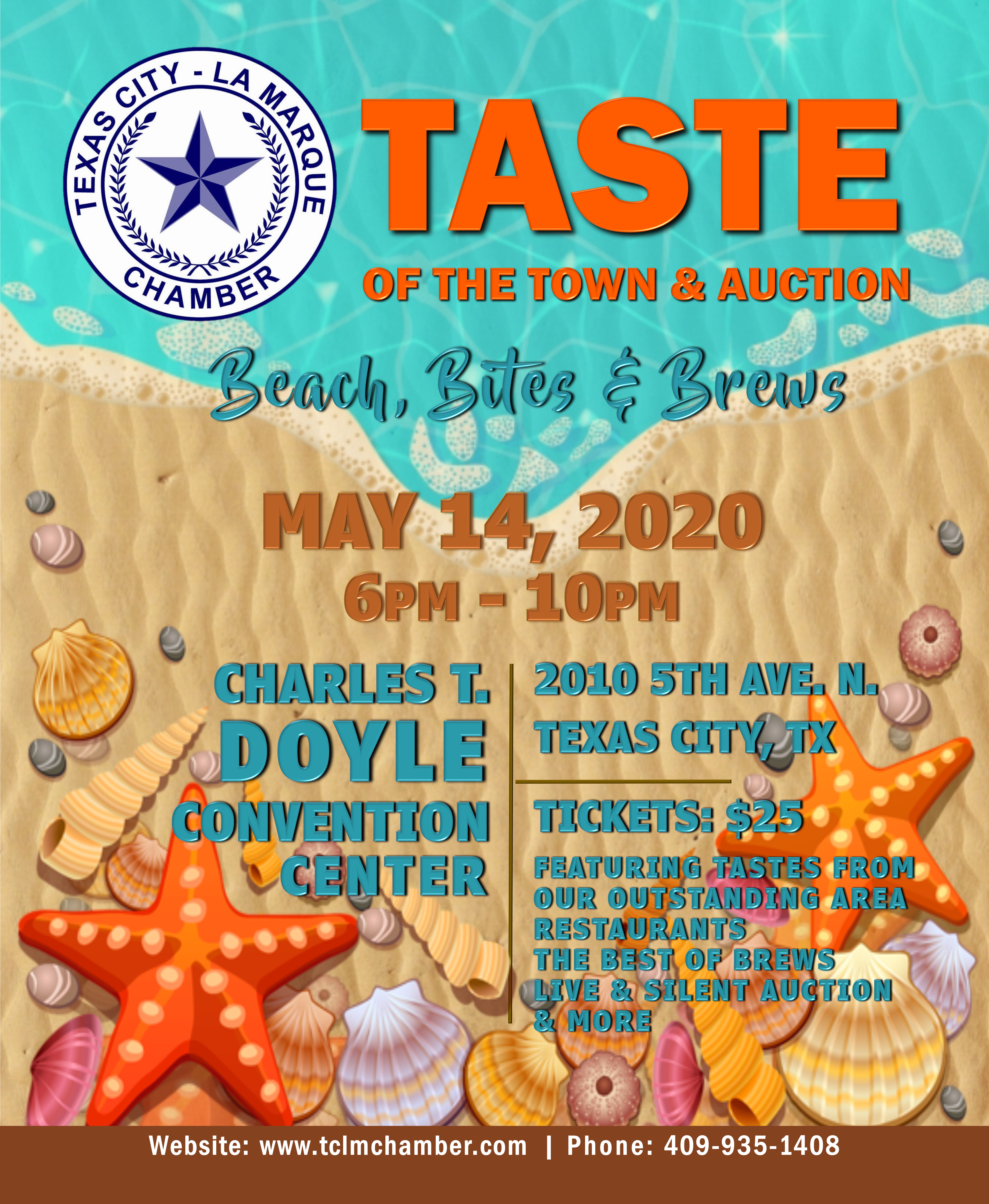 Coast Magazine Ad for Taste of the Town 2020 Coast Magazine Ad for Taste of the Town 2020