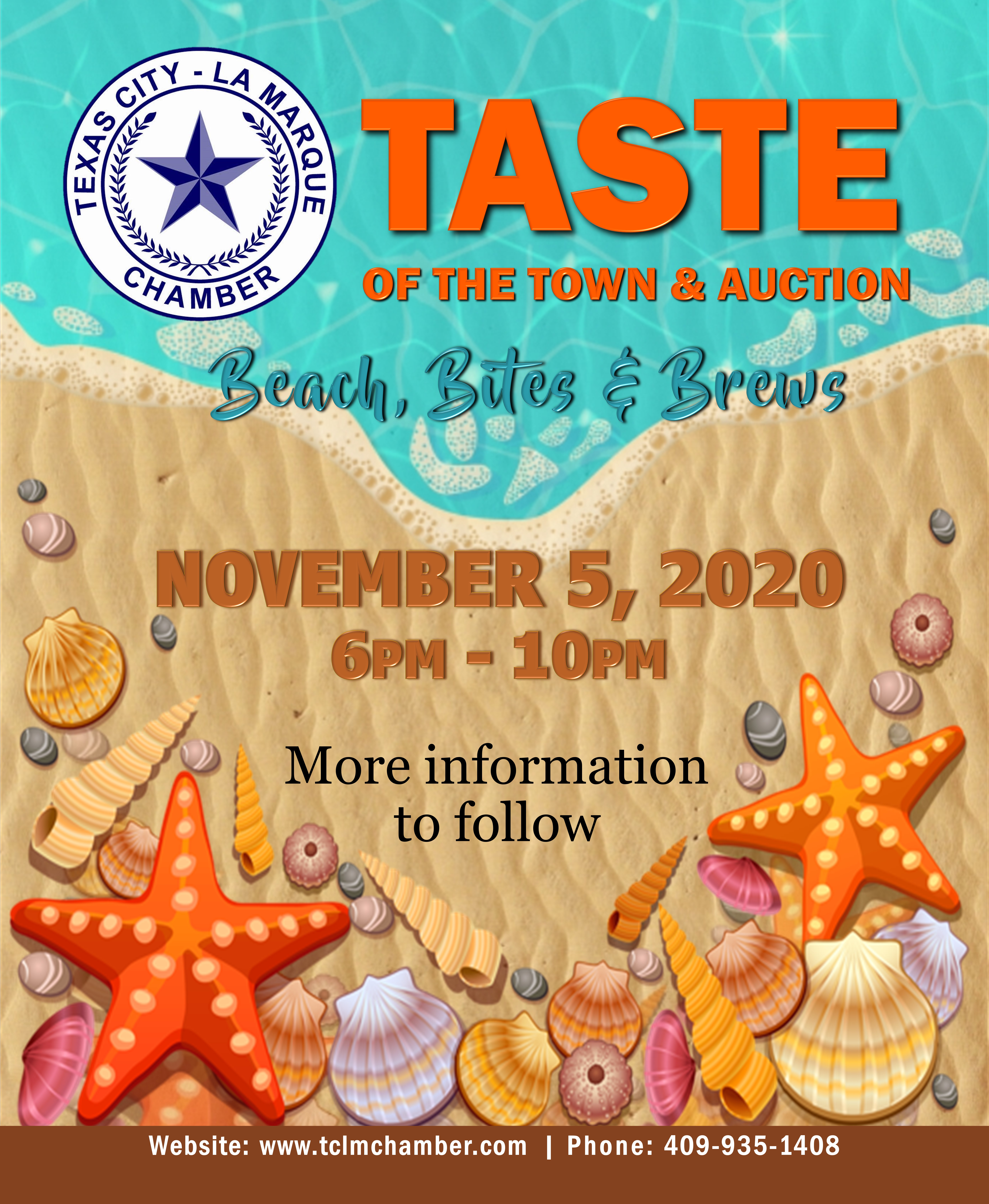 Coast Magazine Ad for Taste of the Town 2020 Coast Magazine Ad for Taste of the Town 2020