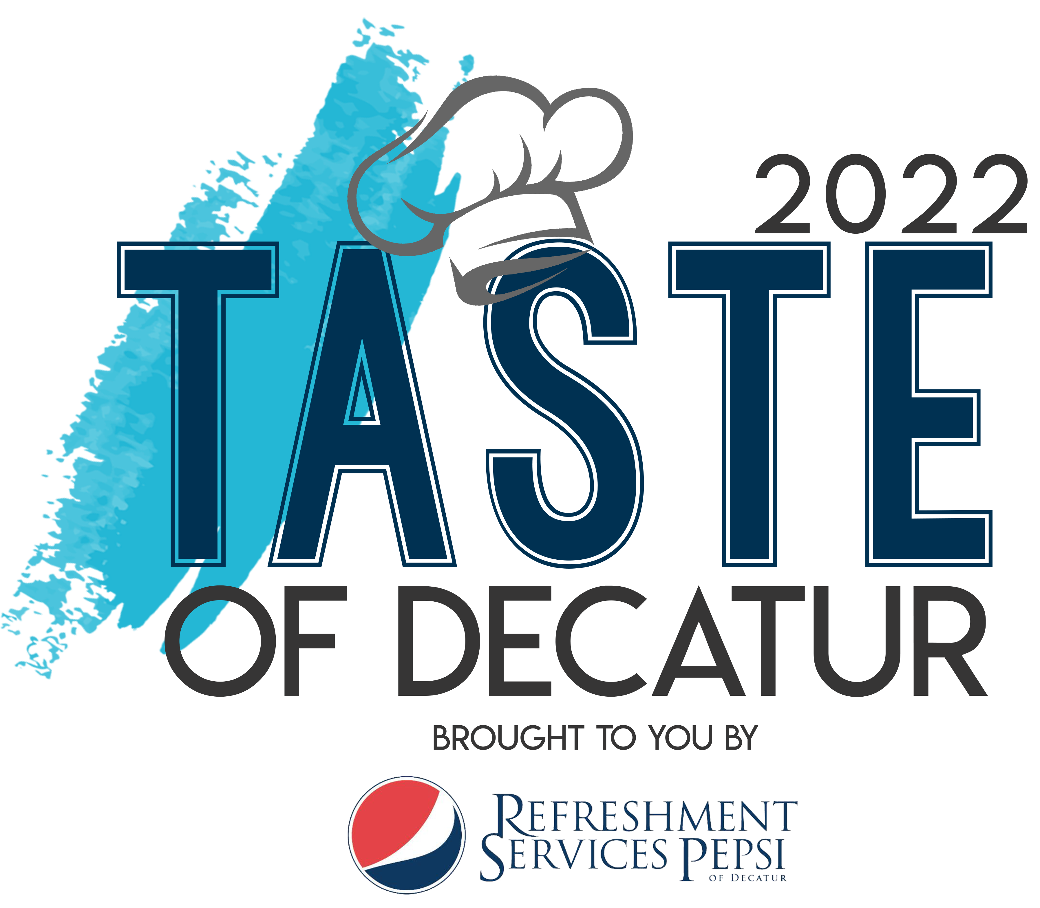 Taste of Decatur logo w pepsi
