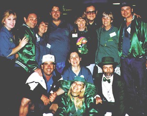J Travers Devine pictured in the photo of the original committee, top row, second from left in the green jacket. Jean Cullen, top row, second from the right-side.